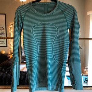 Striped Lululemon Long Sleeve